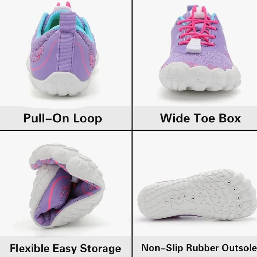 Kids Purple Athletic Shoes